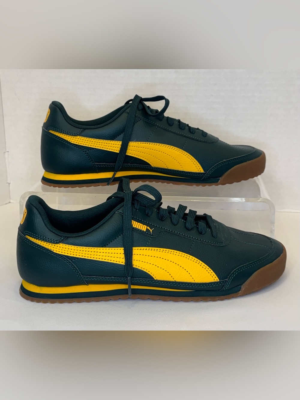 Puma Turino II Men’s Sneakers Green Terrain/Yellow Sizzle